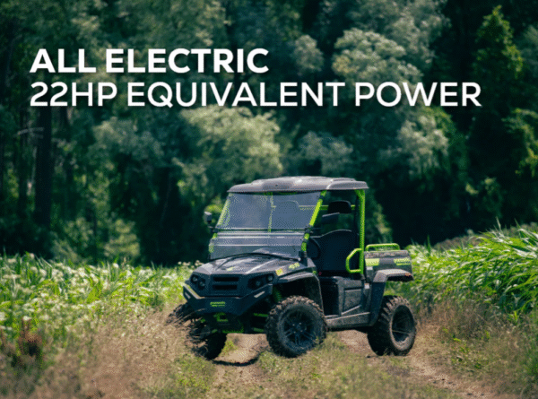 Greenworks Commercial 82V Utility Vehicle U500 Black - Image 2
